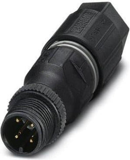 Phoenix Contact 1641769 Sensor/actuator connector M12 Plug, straight No. of pins (RJ): 4 1 pc(s)