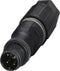 Phoenix Contact 1641769 Sensor/actuator connector M12 Plug, straight No. of pins (RJ): 4 1 pc(s)