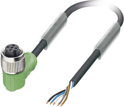 Phoenix Contact 1669877 Sensor/actuator connector, geassembleerd M12 Aantal polen: 8 Bus, haaks 1,5 m 1 stuk(s)