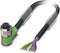 Phoenix Contact 1669877 Sensor/actuator connector, geassembleerd M12 Aantal polen: 8 Bus, haaks 1,5 m 1 stuk(s)