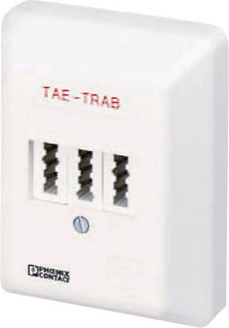 Phoenix Contact 2749628 TAE-TRAB FM-NFN-AP Overspanningsveilige aansluitdoos Overspanningsbeveiliging voor: Telefoon/Fax (TAE) 5 kA 1 stuk(s)