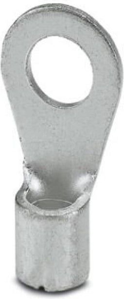 Phoenix Contact 3240084 Ringkabelschoen Dwarsdoorsnede (max.): 6 mm² Gat diameter: 5.3 mm Ongeïsoleerd Zilver 50 stuk(s
