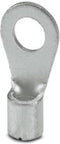 Phoenix Contact 3240084 Ringkabelschoen Dwarsdoorsnede (max.): 6 mm² Gat diameter: 5.3 mm Ongeïsoleerd Zilver 50 stuk(s