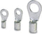 Phoenix Contact 3240084 Ringkabelschoen Dwarsdoorsnede (max.): 6 mm² Gat diameter: 5.3 mm Ongeïsoleerd Zilver 50 stuk(s
