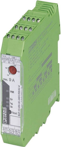 Phoenix Contact ELR H3-IES-SC- 24DC/500AC-9 Magnetic starter 24 V DC 9 A 1 pc(s)