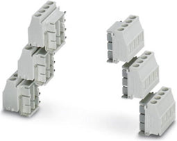 Phoenix Contact MKDSO 2,5/4-6 SET KMGY Klemschroefblok 2.50 mm² Aantal polen 4 Grijs 1 stuk(s)