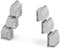 Phoenix Contact MKDSO 2,5/4-6 SET KMGY Klemschroefblok 2.50 mm² Aantal polen 4 Grijs 1 stuk(s)