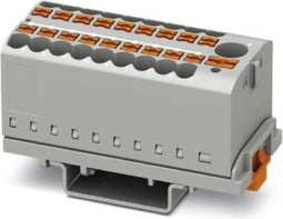 Phoenix Contact PTFIX 6/18X2,5-NS35 GY 3273110 Verdeelblok 0.14 mm² 2.50 mm² Grijs 8 stuk(s)