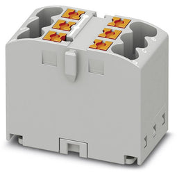Phoenix Contact PTFIX 6X2,5 GY 3273264 Verdeelblok 0.14 mm² 2.50 mm² Grijs 10 stuk(s)