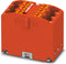 Phoenix Contact rijgklem met push-in aansluiting 6-draads 2.5mm2 - rood (PTFIX 6X2,5 RD) per 10 stuks