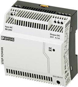 Phoenix Contact STEP-PS/1AC/24DC/4.2 DIN-rail netvoeding 24 V/DC 4.4 A 100 W 1 x