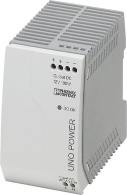 Phoenix Contact UNO-PS/1AC/12DC/100W DIN-rail netvoeding 12 V/DC 8.3 A 100 W 1 x