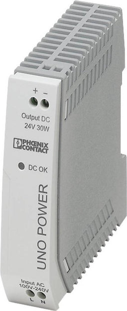 Phoenix Contact UNO-PS/1AC/24DC/30W DIN-rail netvoeding 24 V/DC 1.25 A 30 W 1 x