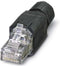 Phoenix Contact VS-08-RJ45-5-Q/IP20 BK . 1658008 Stekker, recht Aantal polen 8 Zwart 1 stuk(s)