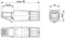 Phoenix Contact VS-08-RJ45-5-Q/IP20 BK . 1658008 Stekker, recht Aantal polen 8 Zwart 1 stuk(s)