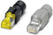 Phoenix Contact VS-08-RJ45-5-Q/IP20 BK . 1658008 Stekker, recht Aantal polen 8 Zwart 1 stuk(s)