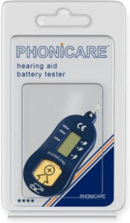 Phonicare hoortoestel batterijtester
