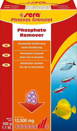Phosvec granulat 500 gram - Sera Filtermedium