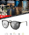 Photochromatische Zonnebril Unisex - Polarized Retro Ronde Glazen - UV400