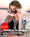Photochromatische Zonnebril Unisex - Polarized Retro Ronde Glazen - UV400