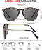 Photochromatische Zonnebril Unisex - Polarized Retro Ronde Glazen - UV400