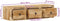 vidaXL - Tv-wandmeubel - 100x32x25 - cm - massief - hout - ruw - mangohout