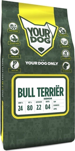 Yourdog Bull terriër Rasspecifiek Senior Hondenvoer 6kg | Hondenbrokken