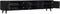 Tv meubel zwart - tv meubel 240cm - zwarte tv meubel mangohout