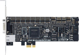 ASUS IPMI EXPANSION CARD-SI - Interfacekaart - RJ-45 VGA - Zwart Zilver