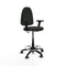 Piqueras y Crespo B2D01RF - Bureaustoel - Hoogteverstelbaar met armleuning - Zwart