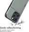 iMoshion Hoesje Geschikt voor iPhone 15 Pro Hoesje - Ruimte voor 2 pasjes - iMoshion Backcover met pasjeshouder - Donkergroen
