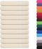 vidaXL - Handdoeken - 10 - st - 100x200 - cm - 360 - g/m² - 100% - katoen - crèmekleurig