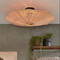 Good & Mojo - Plafondlamp Panama - Ø65 x 20 cm - Raffia - Kleur Naturel - Duurzaam Design - E27