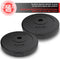 Physionics Halterschijven set 5 kg - 2 x 2,5 kg - Gewichten - Kunststof