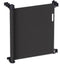 Goliving Oprolbaar Traphekje - Veiligheidshekje - Push & Turn - 10 tot 150 cm Breed - Aluminium frame - Zwart