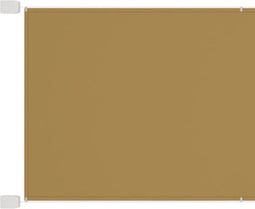 vidaXL - Luifel - verticaal - 180x1200 - cm - oxford - stof - beige