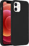 Accezz iPhone 12 Mini - Back Cover - Liquid Silicone Geschikt voor MagSafe - Zwart