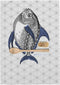 Set van 2 theedoeken Fish | Happy Friday