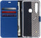 Accezz Samsung Galaxy A9 (2018) - Wallet Softcase Bookcase - 3 Pashouders - Donkerblauw