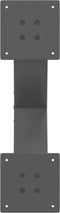vidaXL - Salontafelpoten - 2 - st - X-vormig - 50x(30-31) - cm - staal - antraciet