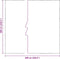 vidaXL - Doorzichtig - zeildoek - met - zeilringen - 6x6 - m - PVC