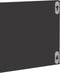 vidaXL - Wandschappen - 4 - st - 80x11,5x18 - cm - bewerkt - hout - grijs