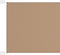 vidaXL - Luifel - verticaal - 60x270 - cm - oxford - stof - beige
