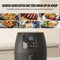 Tristar FR-9015 - Airfryer M - 2L - 6 Bakprogramma's - Zwart