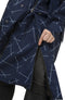 AGU Trench Coat Long - Regenjas Dames - Wind- en waterproof - Blauw - L