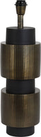 Light & Living Tafellamp Jacobi - 57cm - Antiek Brons/Mat Zwart - excl. kap