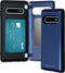 iMoshion Hoesje Geschikt voor Samsung Galaxy S10 Hoesje Met Pasjeshouder - iMoshion Backcover met pashouder - Donkerblauw