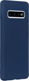 iMoshion Hoesje Geschikt voor Samsung Galaxy S10 Hoesje Siliconen - iMoshion Color Backcover - Donkerblauw