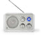 Nedis RDFM5110WT - Retro FM-radio - AUX-functie - Wit