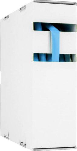 Hongshang 2111134068 Krimpkous zonder lijm Blauw 25.40 mm 12.70 mm Krimpverhouding:2:1 5 m